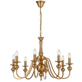 Telbix Siedel 8-Light Pendant | Copper