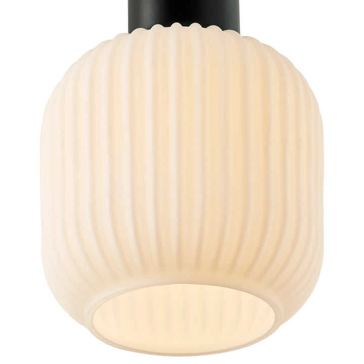 Nordlux Milford Mini 3 Light Rail Pendant | Black