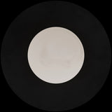 Calibo Crest Alabaster Glass 140mm Orb Wall Light Round Plate 300mm | Black
