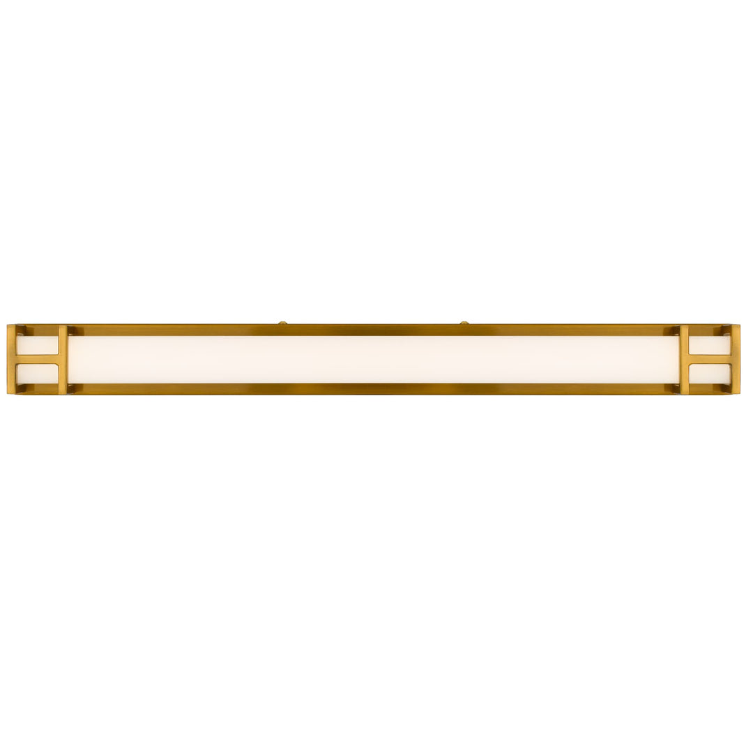 Telbix Gilson Medium Tricolour LED Vanity Light | Antique Gold