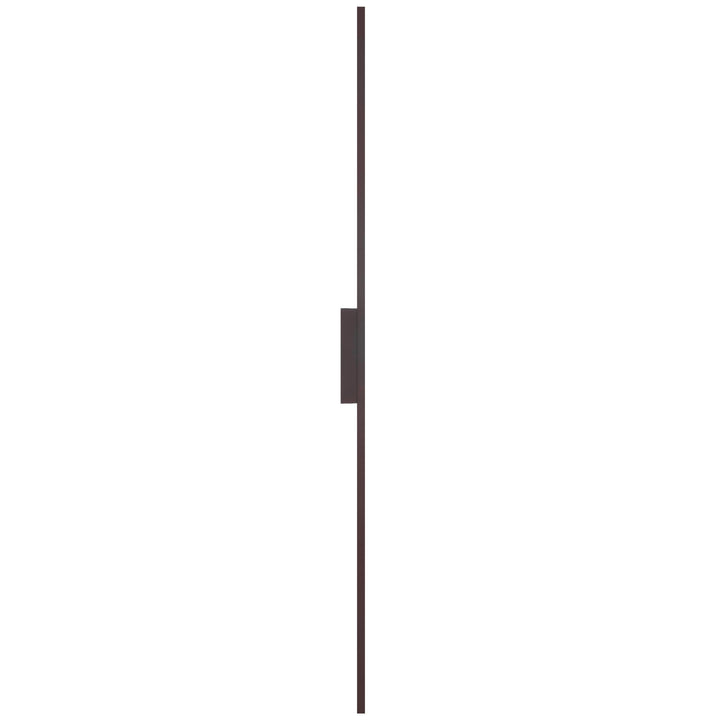 Telbix Ebiza Tall Slimline Tricolour LED Exterior Wall Light | Rust