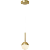 Nordlux Contina 1 Light Pendant | Brass