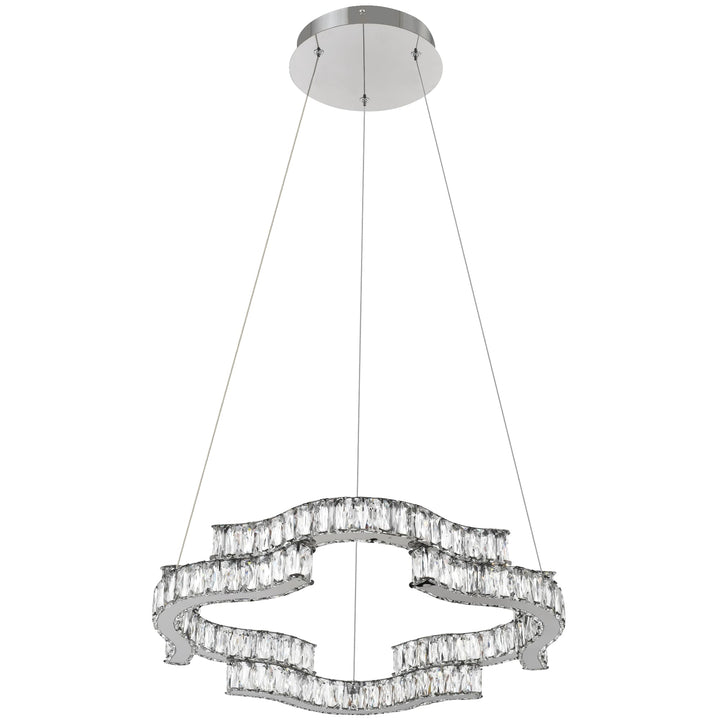 Telbix Jura 1 Tier Pendant Light | Chrome