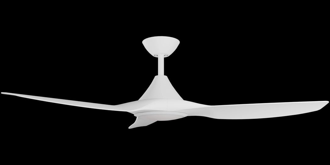 Calibo Smart CloudFan 52" (1300mm) ABS DC Ceiling Fan with 20W CCT LED Light and Remote | White