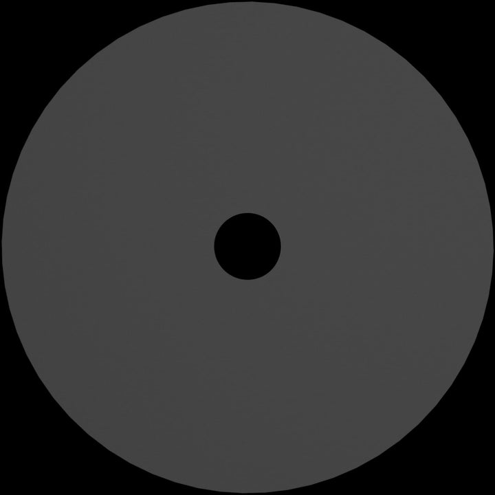 Calibo Crest 200mm Round Back Plate Only | Black