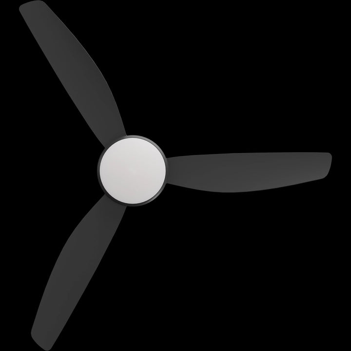 Calibo Condor 56" DC Smart Ceiling Fan with LED Light and Remote Control | Black