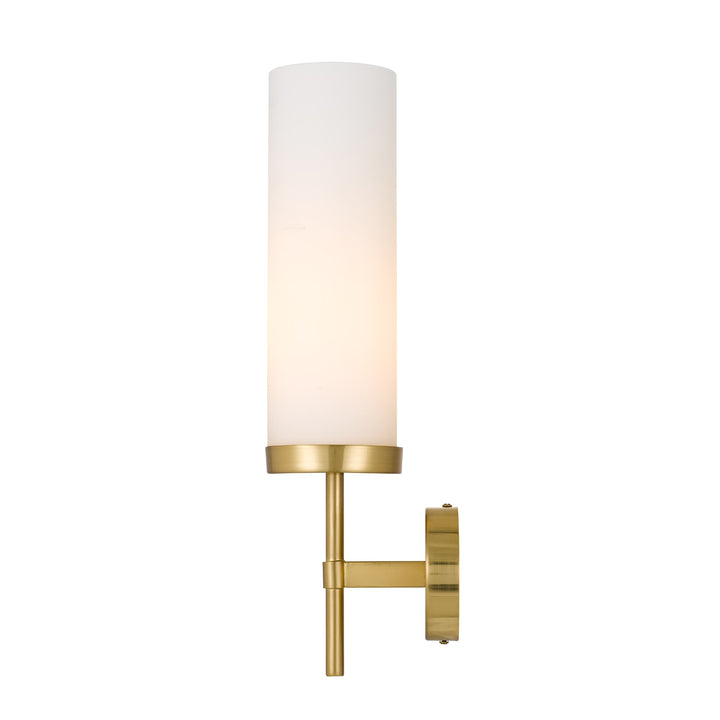 Garot Handcrafted Wall Lamp (E27) | Gold & Opal Glass