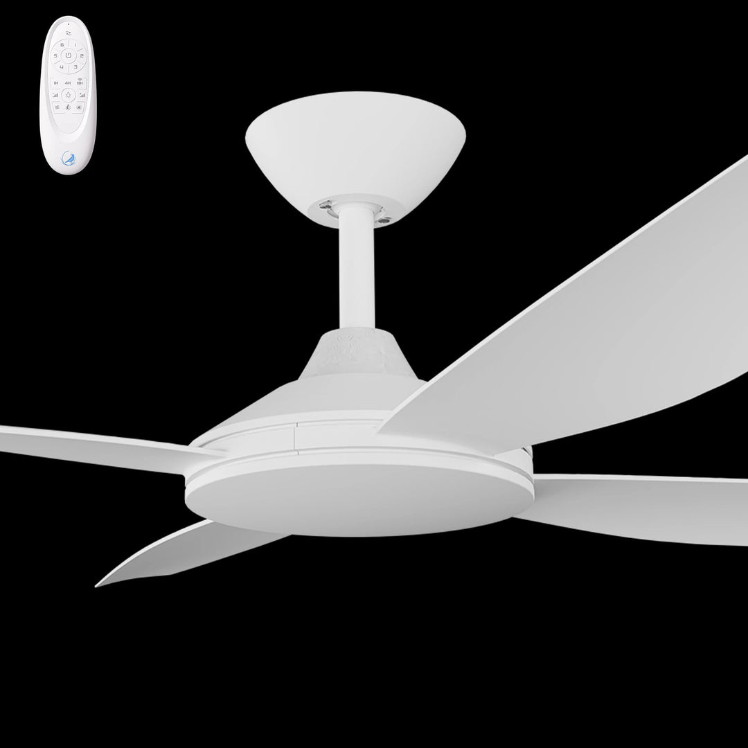 Calibo Vanga 48" DC Smart Ceiling Fan with Remote Control | White