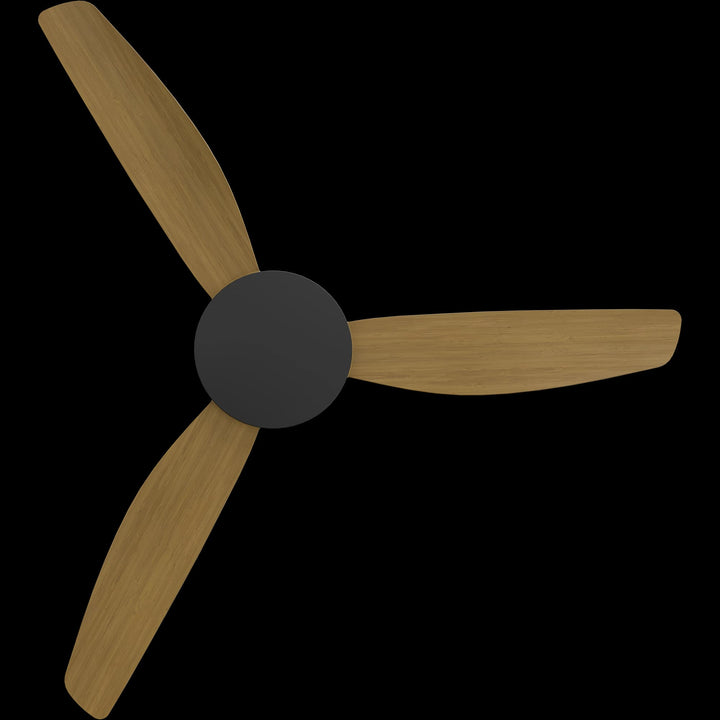 Calibo Condor 52" DC Smart Ceiling Fan with Remote Control | Black and Teak