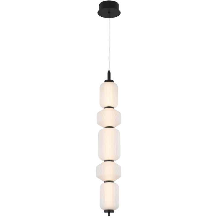 Telbix Torso 5 Light LED Pendant | Black