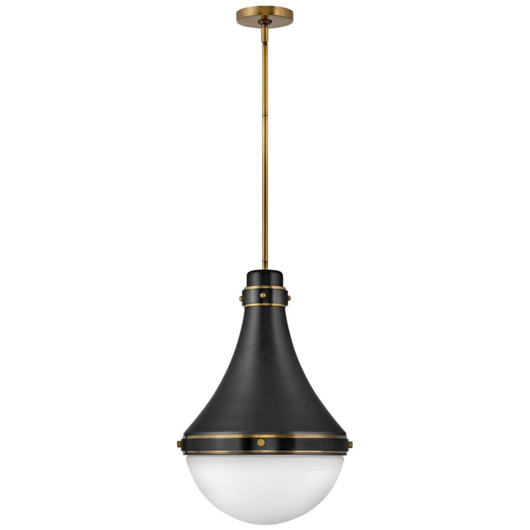 Hinkley Oliver Medium Pendant Light | Black