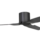 Fanco Flow 52" Low Profile DC Ceiling Fan with Remote | Black