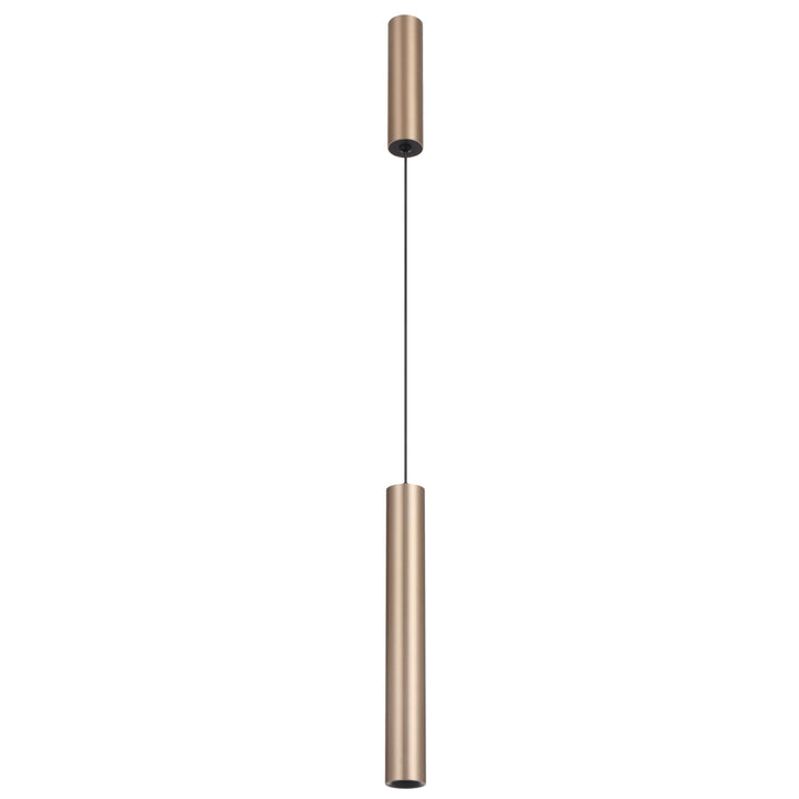 Telbix Verano Dual Cylinder Slim LED Pendant Light | Copper