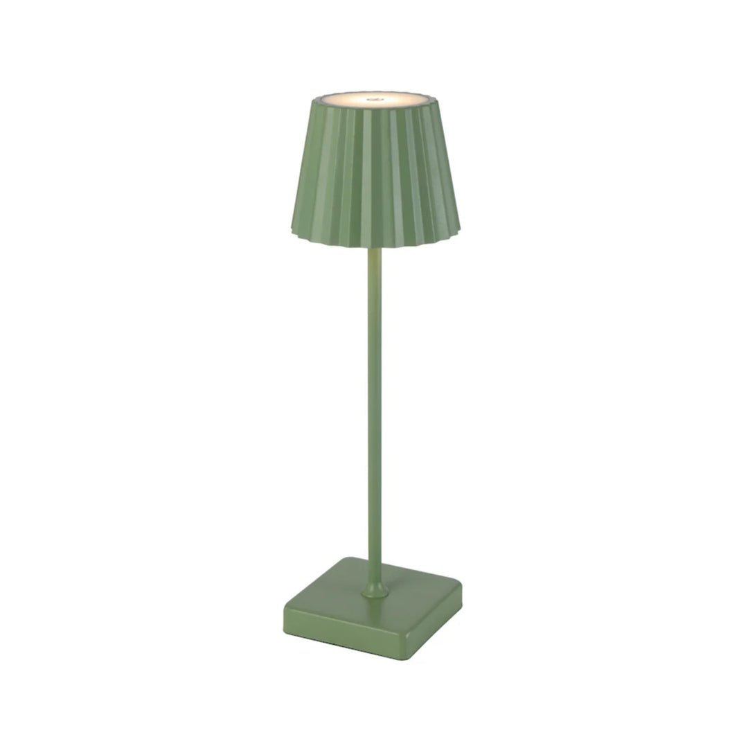 Telbix Mindy Rechargeable LED Table Lamp | Green