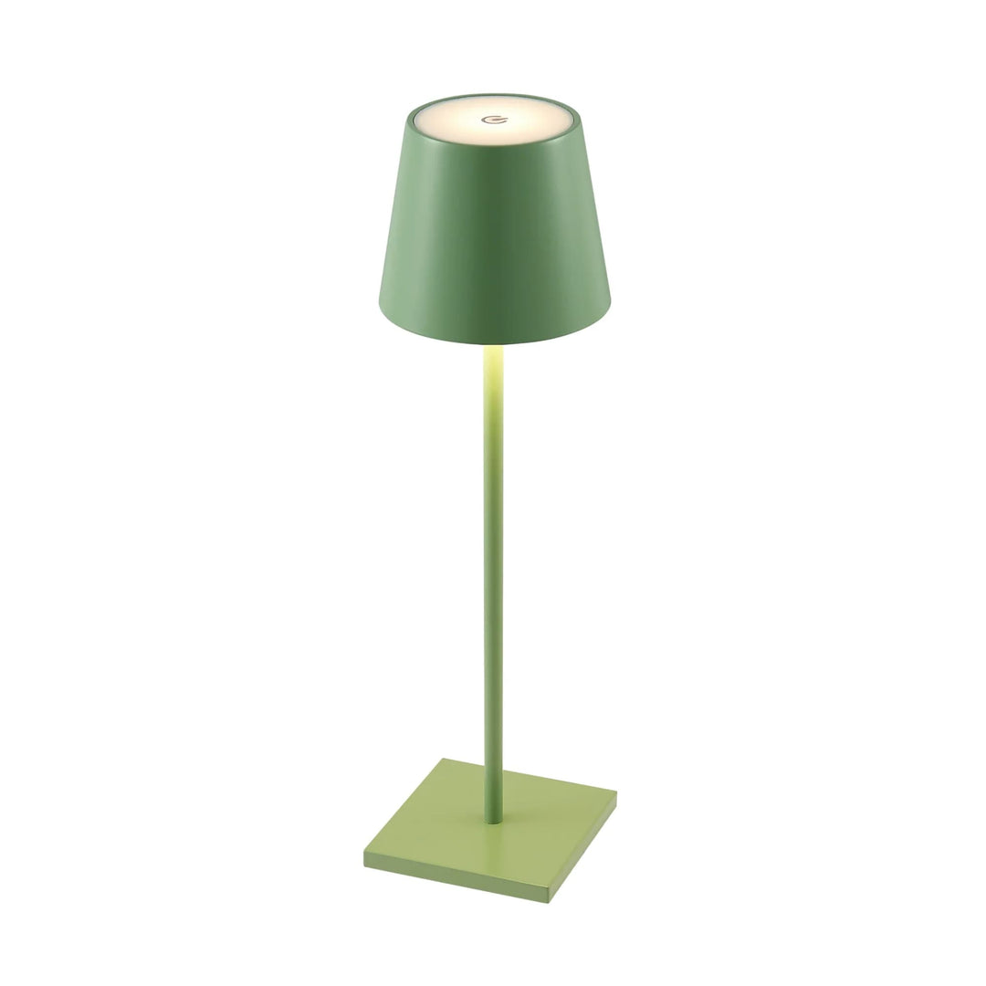 Telbix Clio Rechargeable LED Table Lamp | Green
