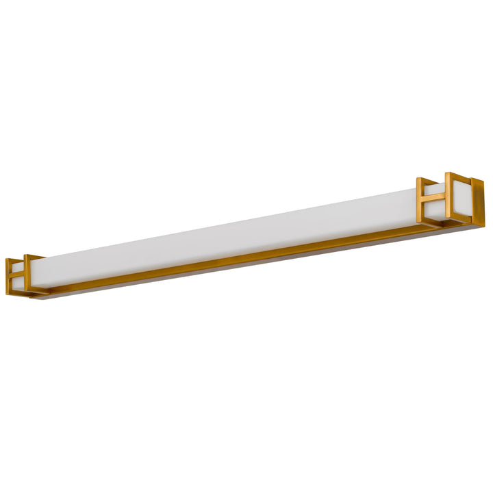 Telbix Gilson Large Tricolour LED Vanity Light | Antique Gold