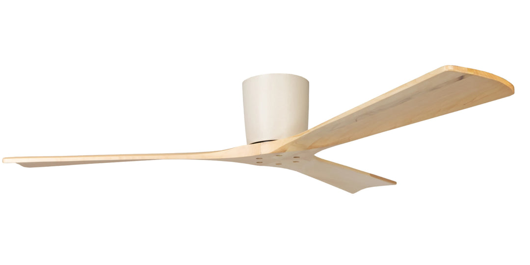 Fanco Gaia 54" DC Ceiling Fan with Remote | Natural Timber