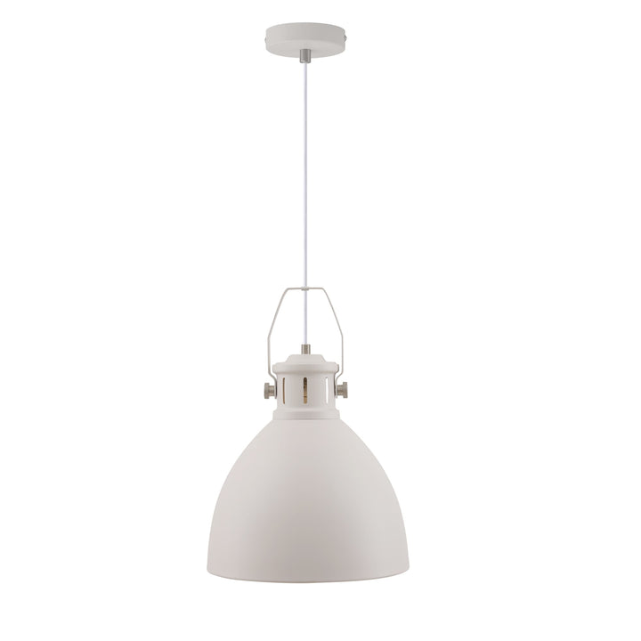 Telbix Fabrica Small Pendant Light | White