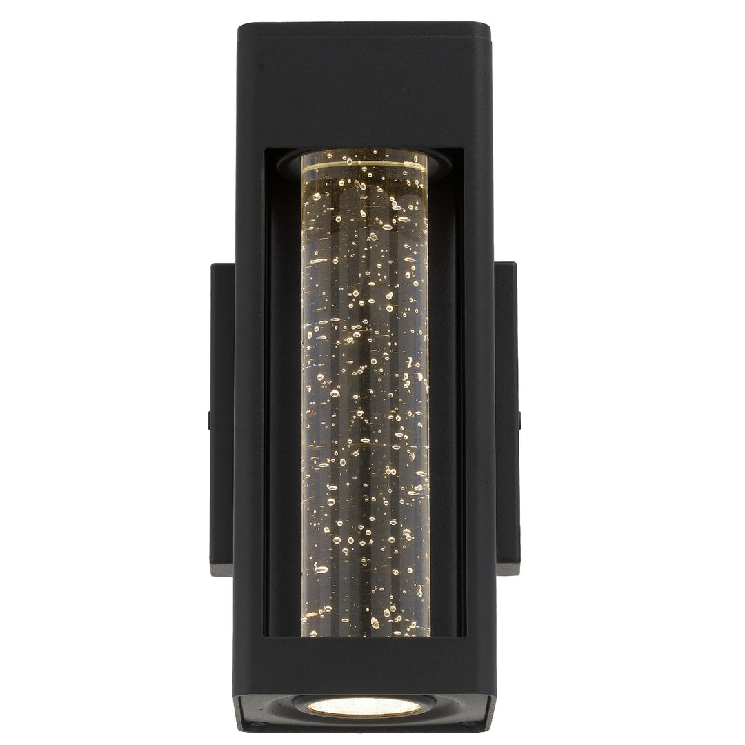 Telbix Hollis 25 LED Outdoor Wall Light | Black