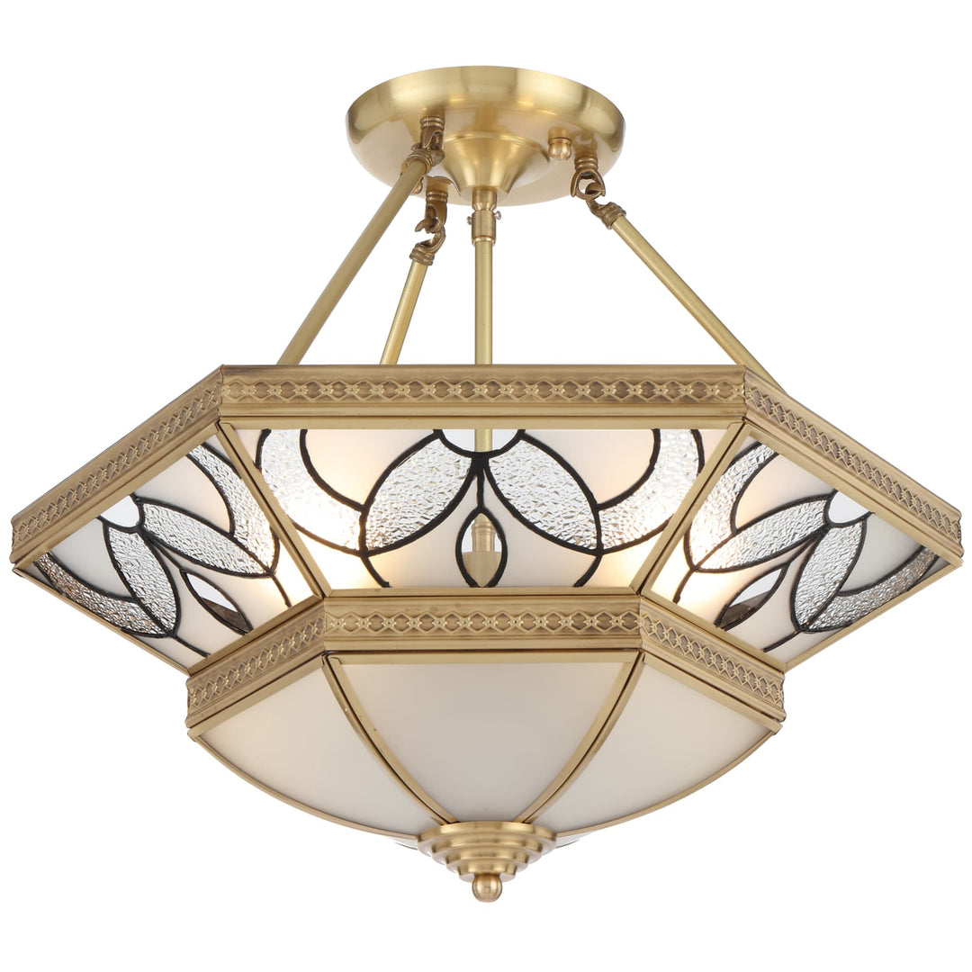 Telbix Orista Convertible Pendant | Brass