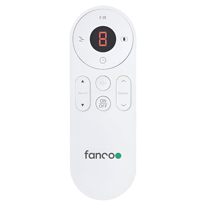 Fanco Infinity-iD 48" DC Smart Ceiling Fan with Remote | Black