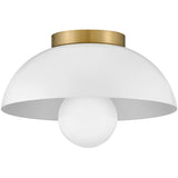 Hinkley Stu Flush Mount by Lark | Matte White