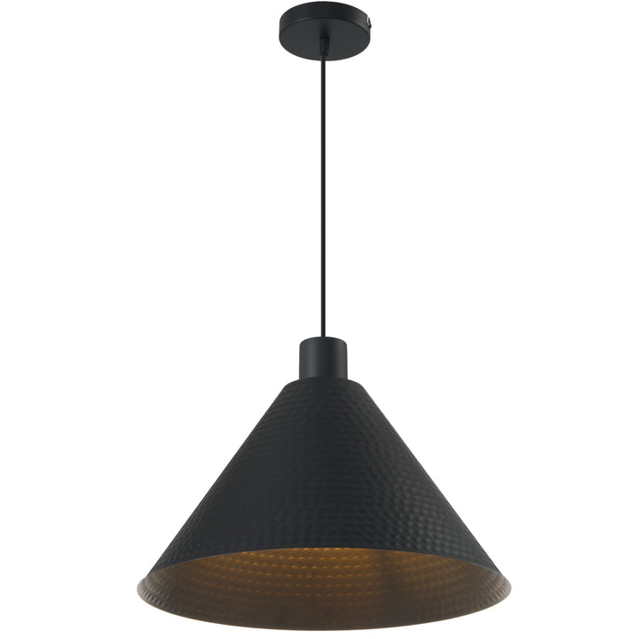 Telbix Kestra Medium Pendant Light | Black