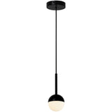 Nordlux Contina 1 Light Pendant | Black