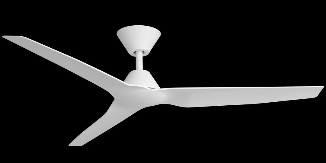 Fanco Infinity-iD 54" Smart DC Ceiling Fan with TriControl | White