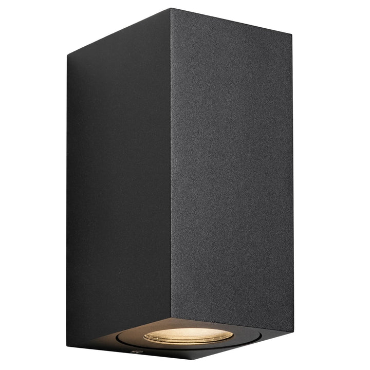Nordlux Canto Maxi Kubi 2 Up/Down Wall Light | Black