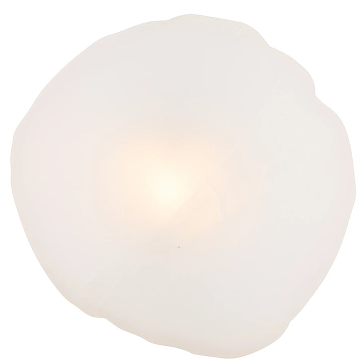 Telbix Zecca Wall Light | Antique Gold and Frost