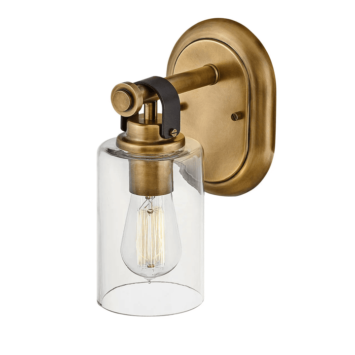 Hinkley Halstead Single Wall Sconce (E27) | Heritage Brass