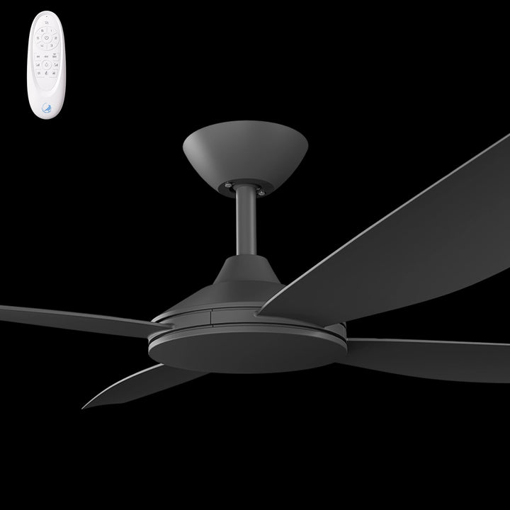 Calibo Vanga 56" DC Smart Ceiling Fan with Remote Control | Black