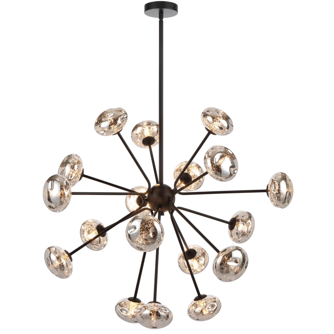 Telbix Varlin 18 Light Pendant | Black