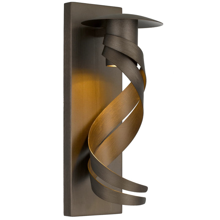 Telbix Tobera 1 Light Exterior Wall Light IP44 | Bronze