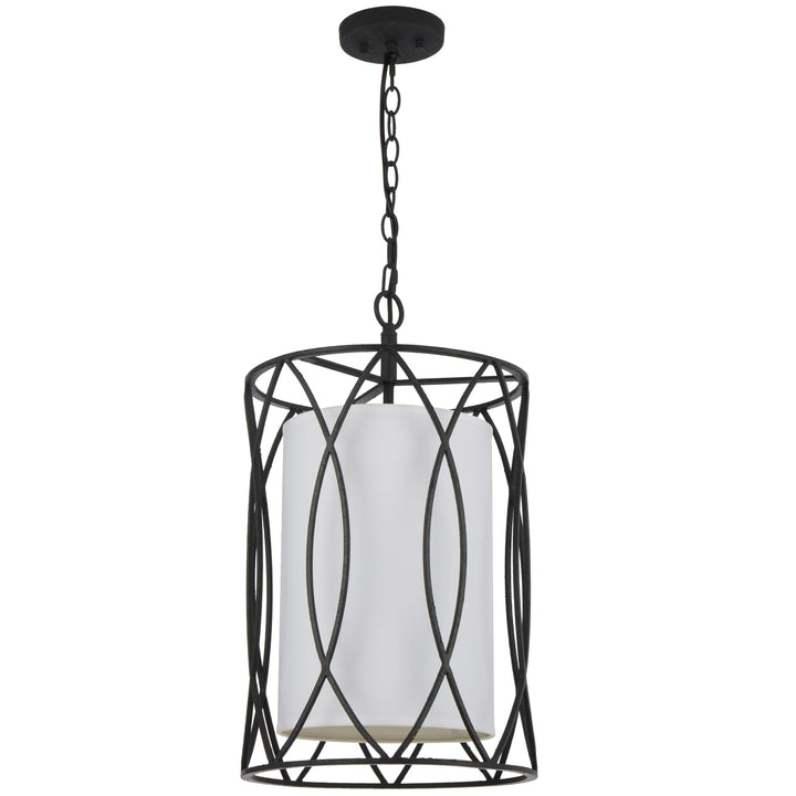 Telbix Dover 3 Light Pendant | Black