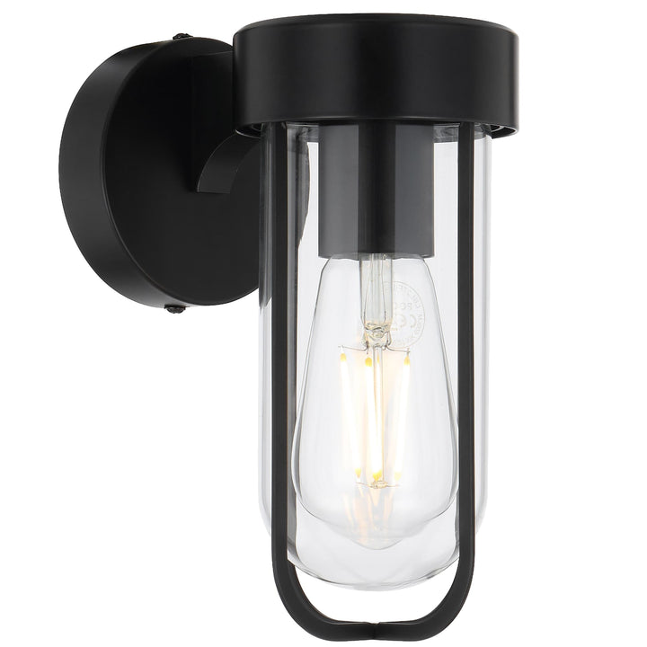 Telbix Fonseca Exterior Wall Light | Black