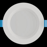 Calibo Zazu Recessed Tricolour LED Downlight with Changeable Face Plate | White