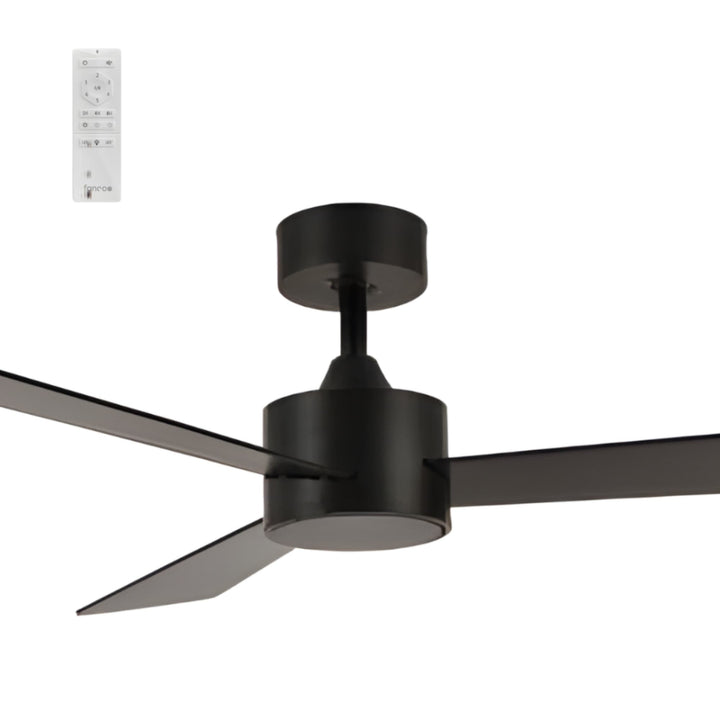 Fanco Urban-iD 52" DC Ceiling Fan with Remote | Black