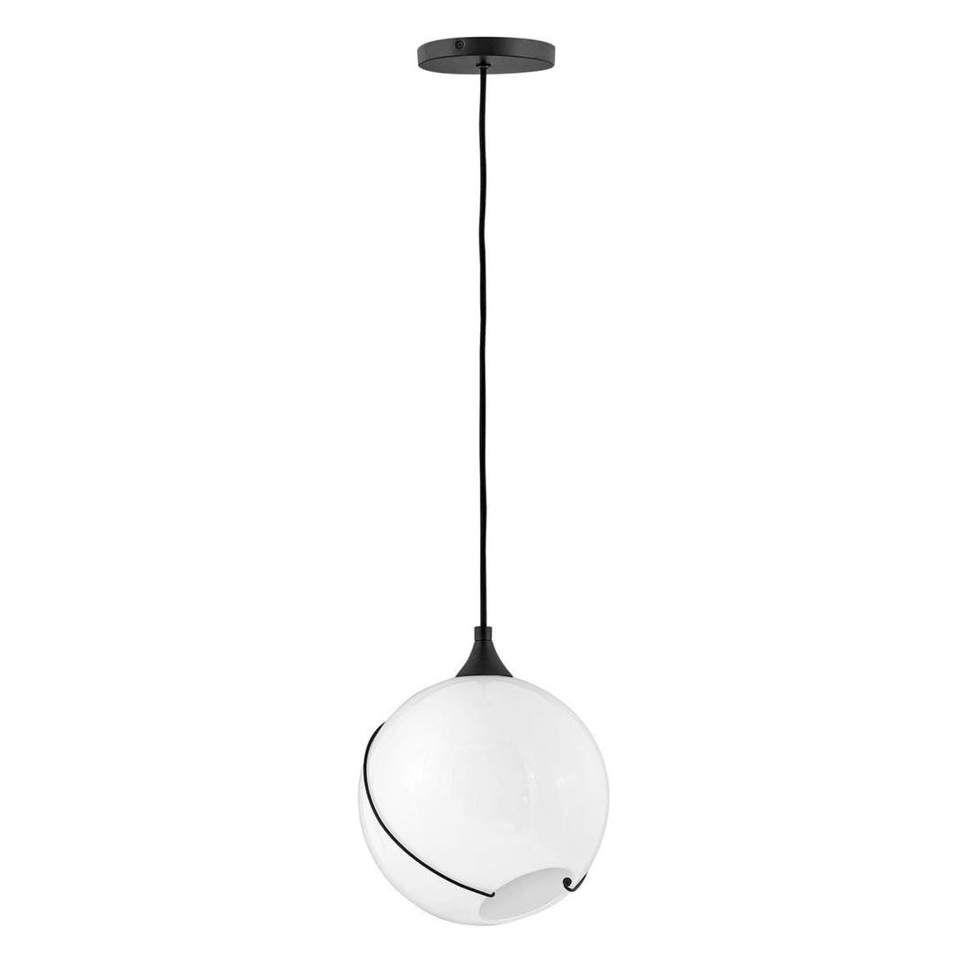 Hinkley Skye 1 Light Pendant by Lisa McDennon | Black