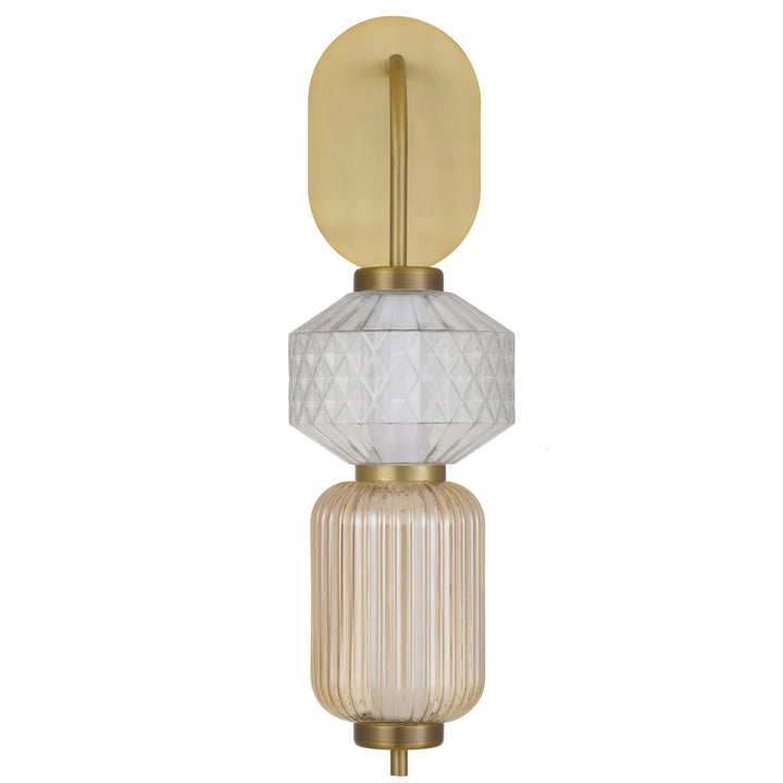 Telbix Torso LED Wall Light | Brass