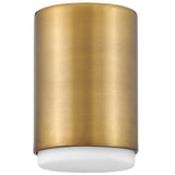 Hinkley Cedric Extra Small Flush Mount | Lacquered Brass