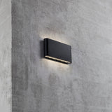 Nordlux Kinver Small LED Up and Down Wall Light | Black