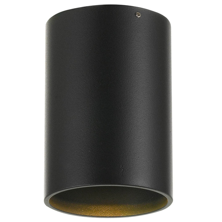 Telbix Keon Black 20W Dimmable Surface Mounted LED Downlight | Cool White