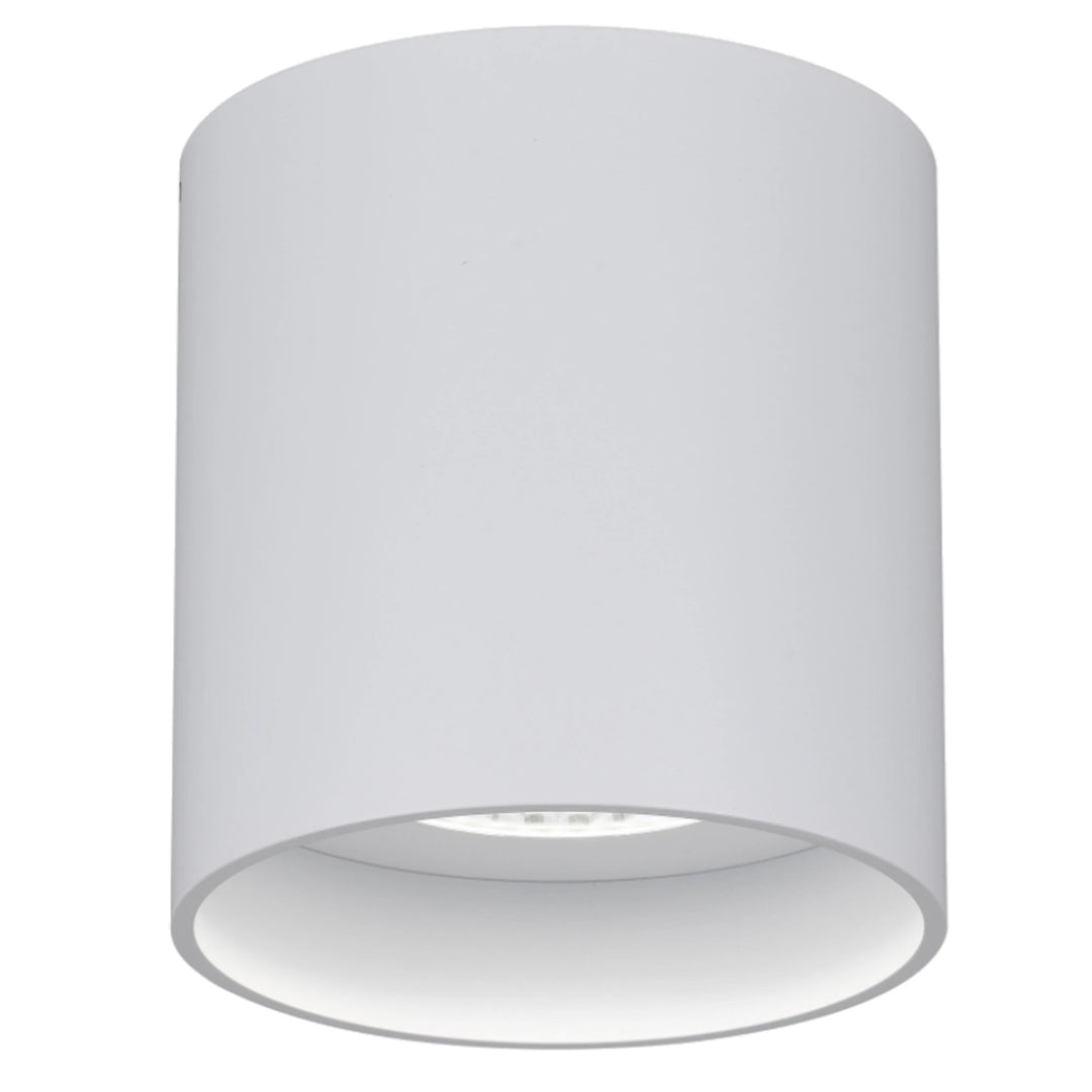 Telbix Keon White 20W Dimmable Surface Mounted LED Downlight | Cool White