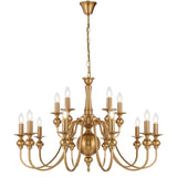 Telbix Siedel 15-Light Pendant | Copper