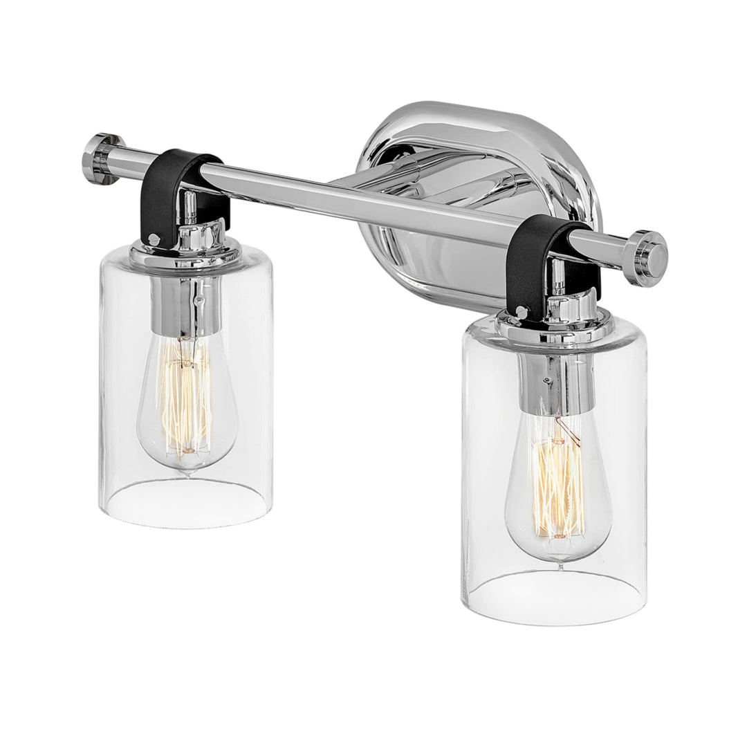 Hinkley Halstead 2 light Wall Sconce | Chrome
