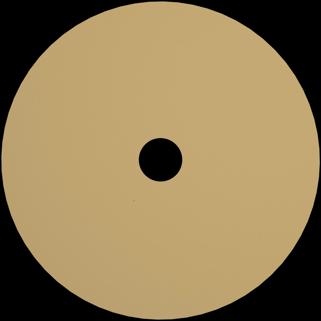 Calibo Crest 200mm Round Back Plate Only | Brass