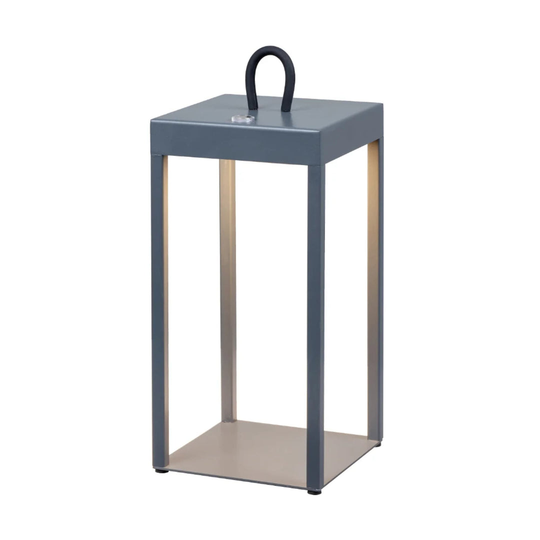Telbix Sotra Rechargeable LED Table Lamp | Grey