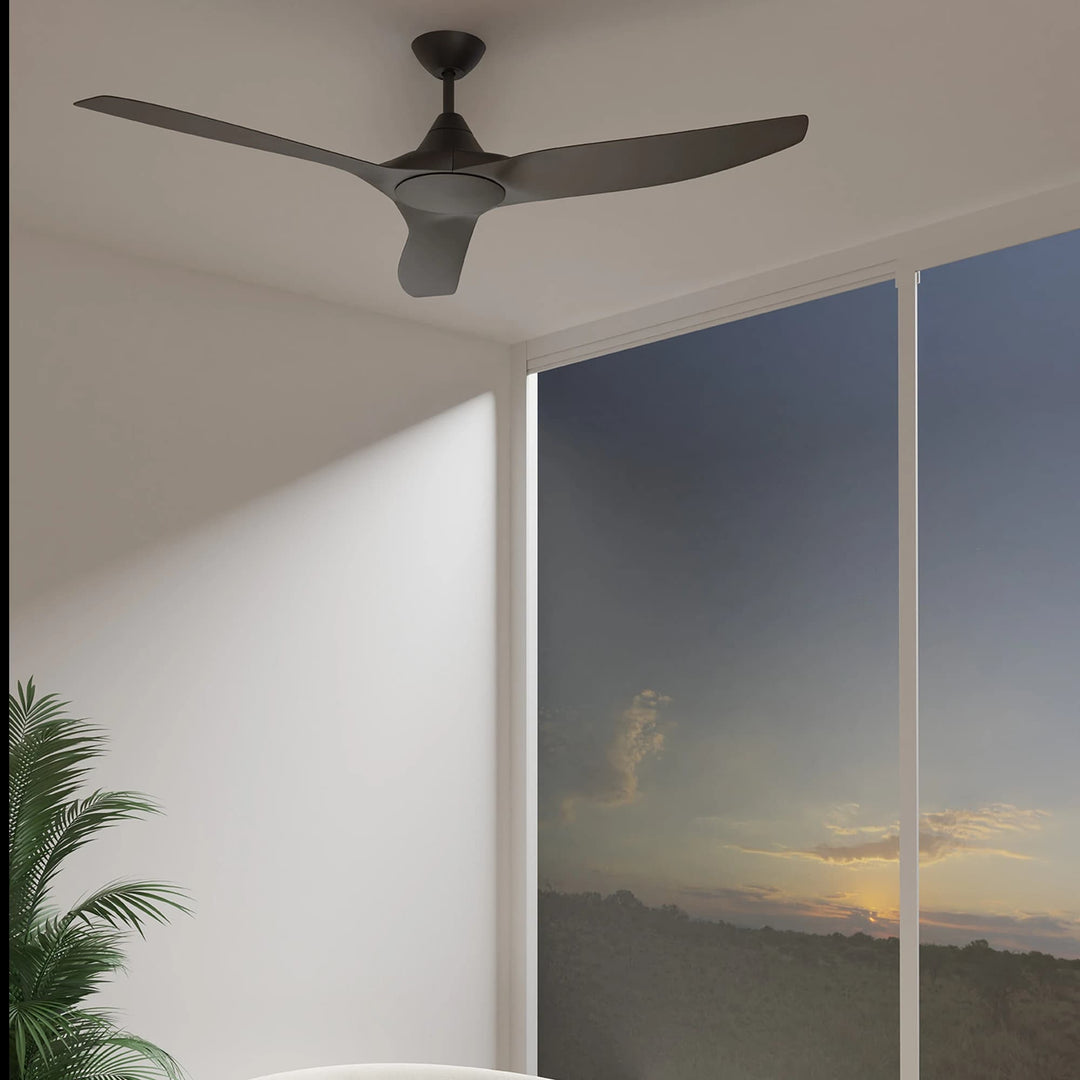 Calibo Smart CloudFan 60" (1520mm) ABS Energy Efficient DC Ceiling Fan and Remote | Black